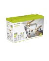 CERAMICA M * PLAFÓN / VENTILADOR - CERÁMICA BLANCA + MADERA